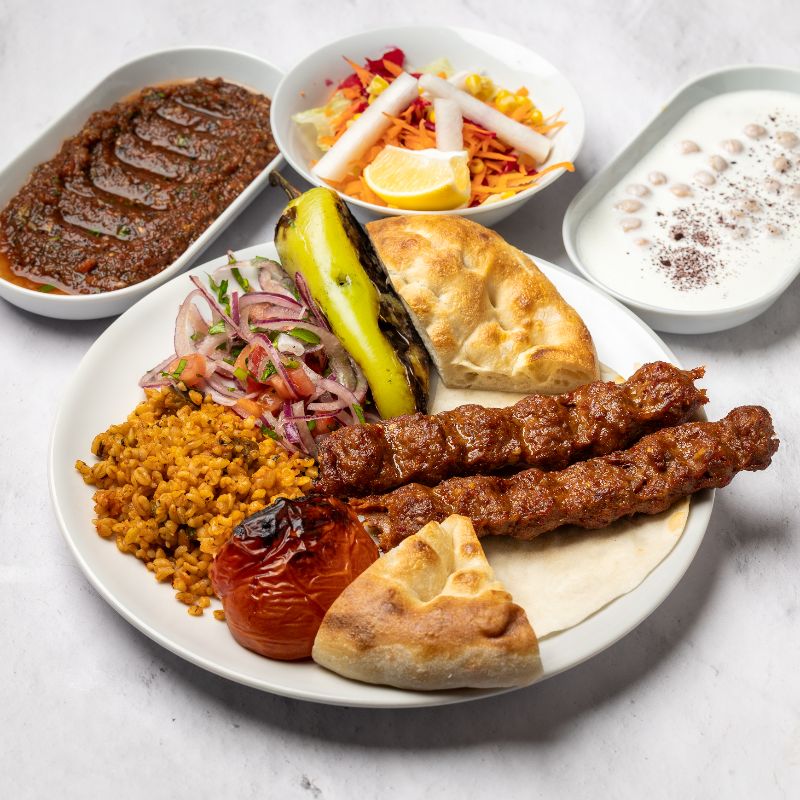1.5 Porsiyon Adana Kebap