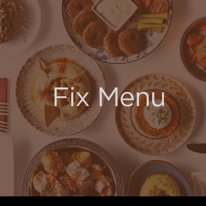 Non-Alcoholic Set Menu