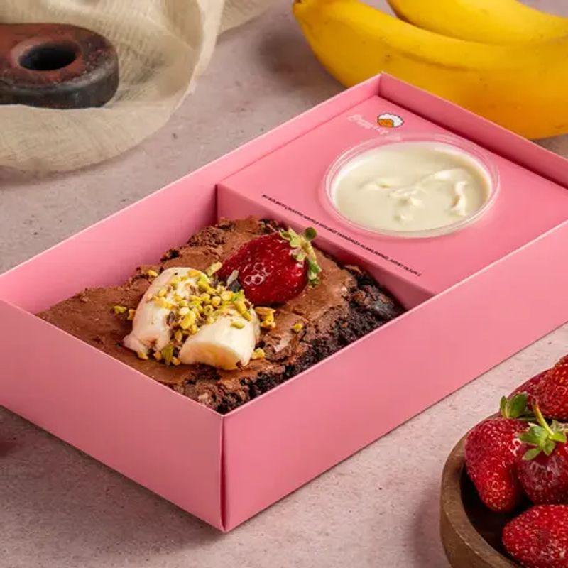 White Chocolate Brownie