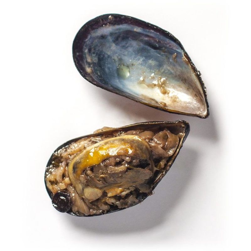 Stuffed mussels (10 pieces)