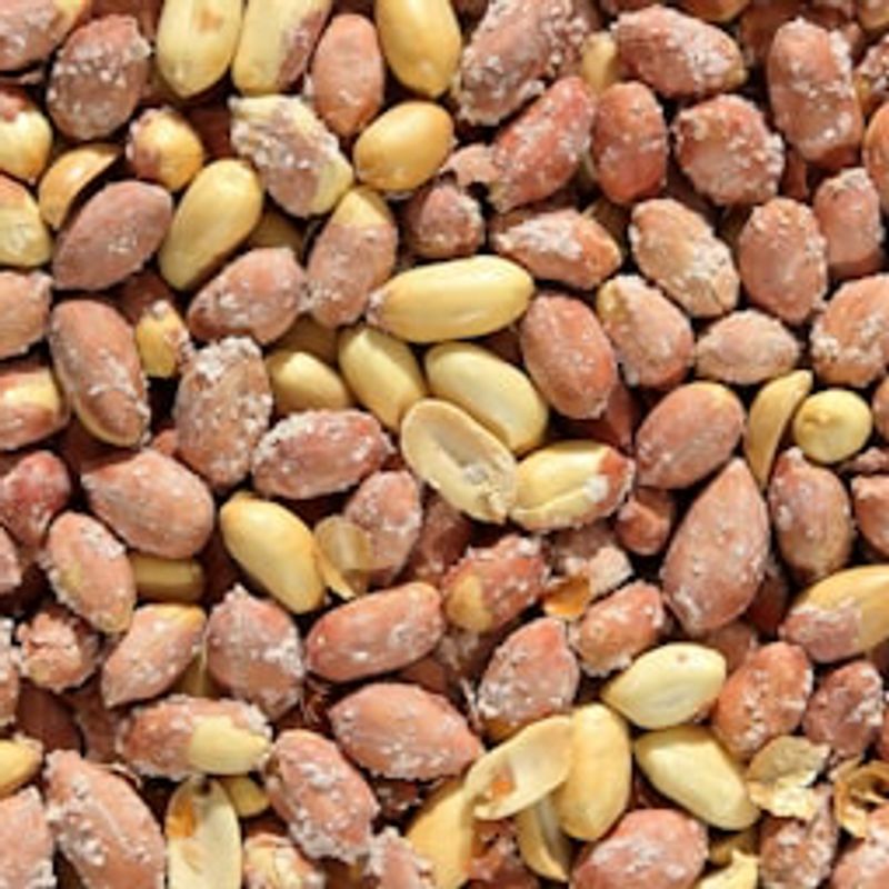Salted peanuts